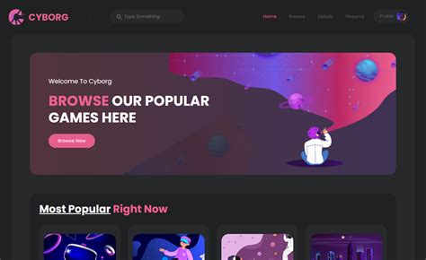 Free Responsive Gaming Templates .